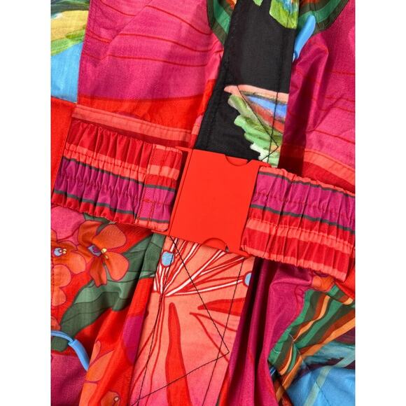 Farm Rio - Mixed Scarves Ski Jumpsuit in Multicolor - Picture 6 of 13